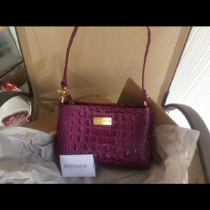 Cranberry Brahmin bag